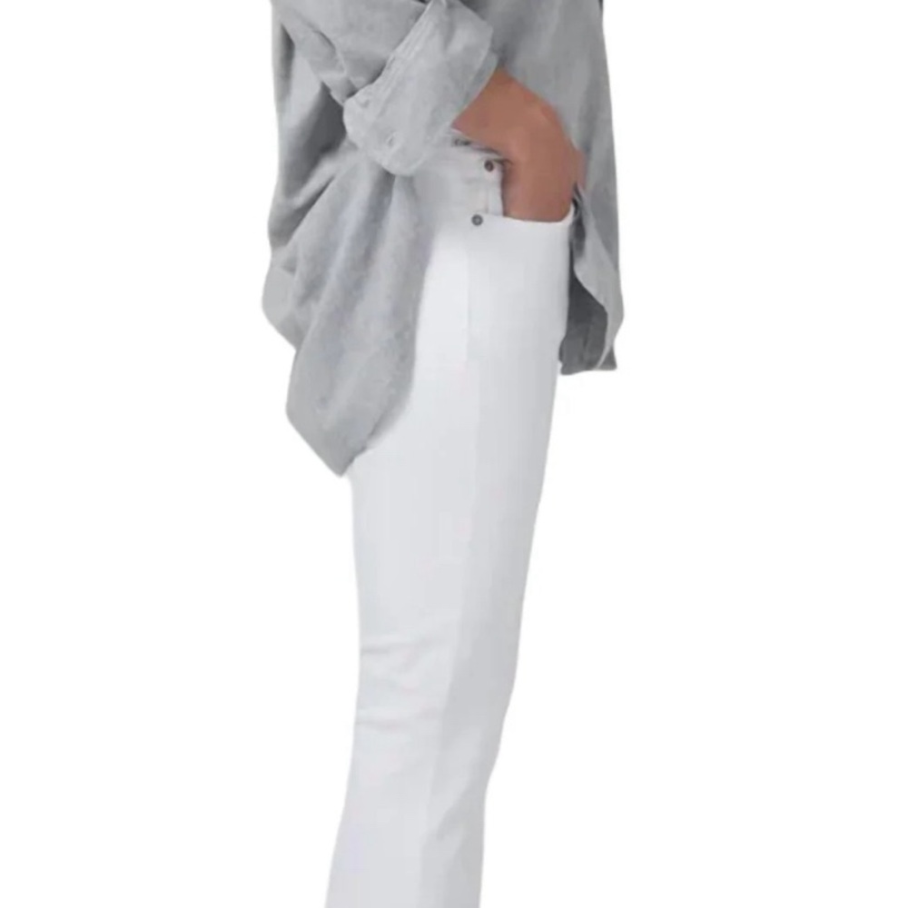 Citizens Of Humanity Lilah White Jeans Size 24x29 Slim Bootcut flared - Picture 4 of 13